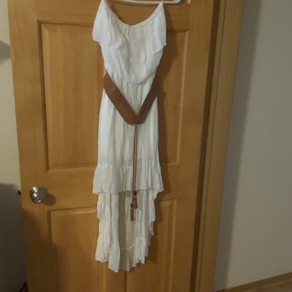 Strapless dress